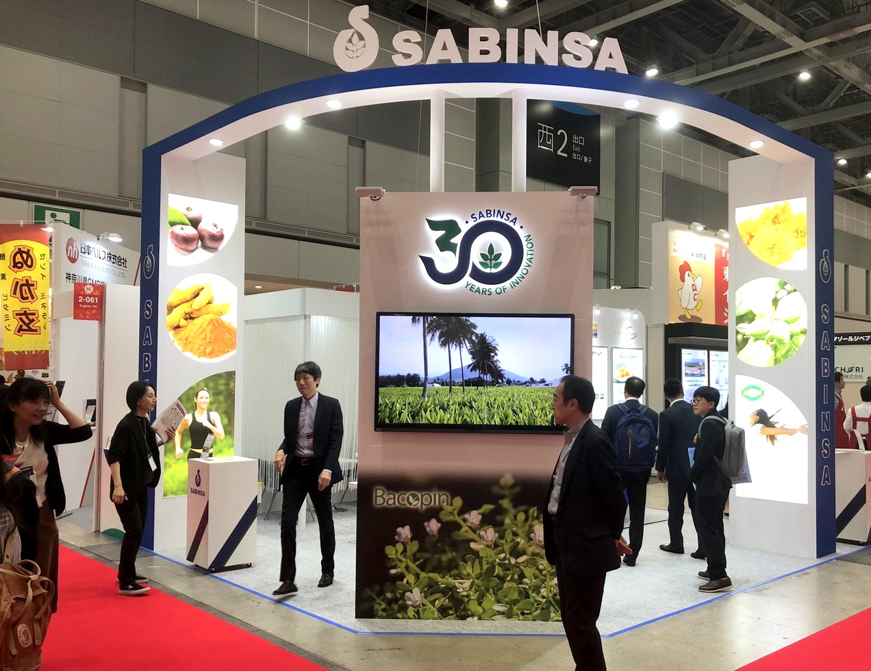 Sabinsa Japan demonstrates its proprietary Ayurvedic-based nutraceutical ingredients in one of the biggest Health Ingredients & service exhibition & conference in Japan