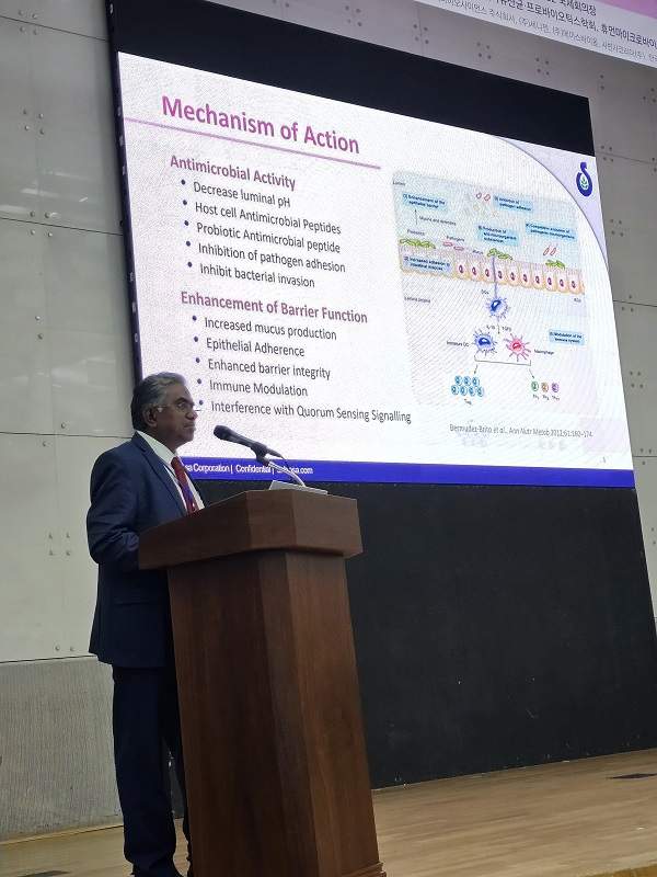 sabinsa-Korea-reports-on-successful-lactoSpore-safety-and-efficacy-showcase-at-the-probiotic-symposium-in-seoul-korea