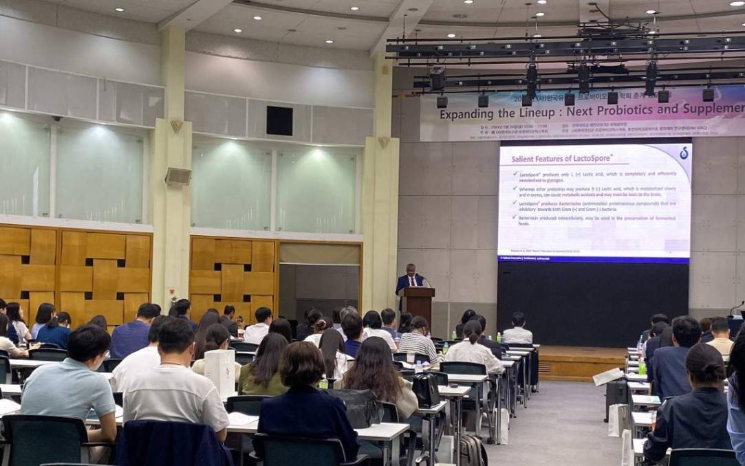 sabinsa-Korea-reports-on-successful-lactoSpore-safety-and-efficacy-showcase-at-the-probiotic-symposium-in-seoul-korea