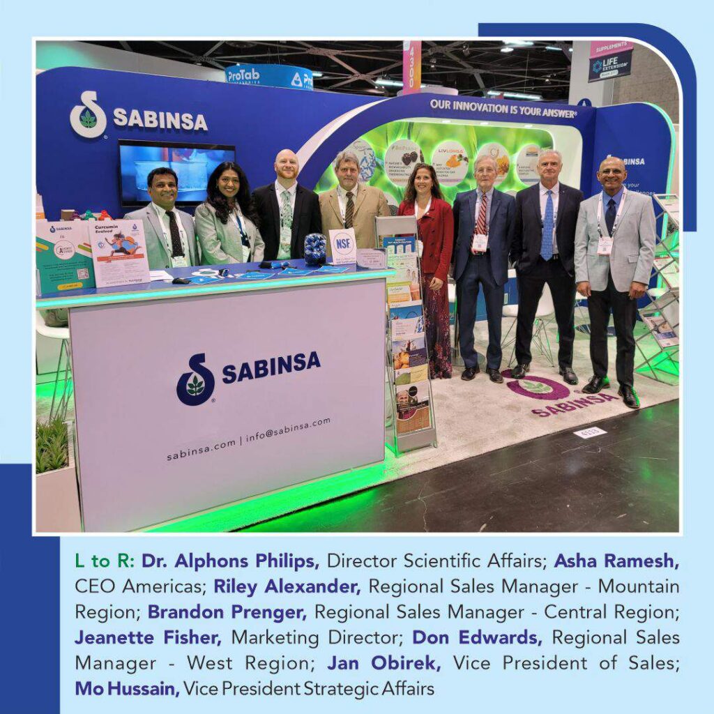 Sabinsa Exhibited at the Natural Products Expo West 2026