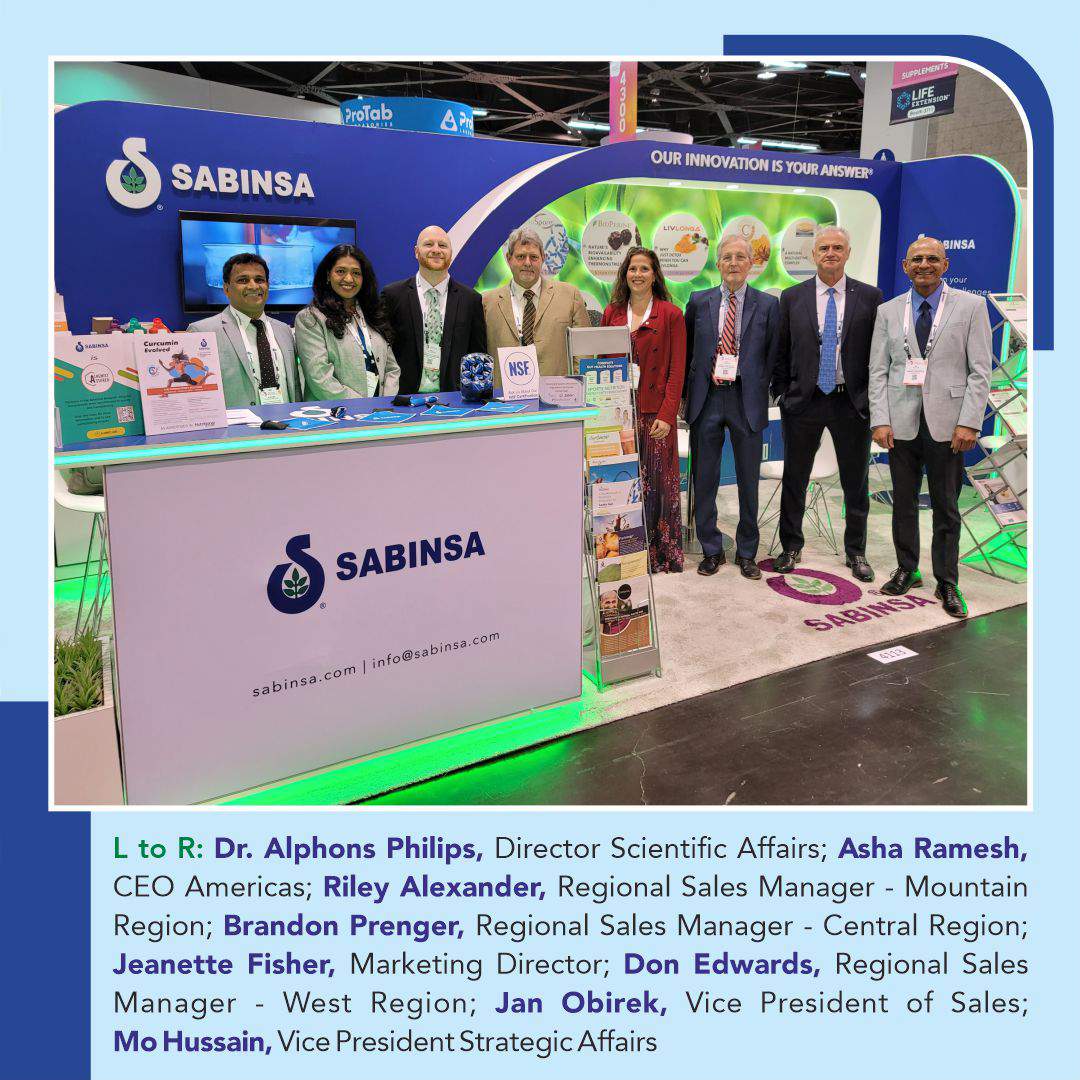 Sabinsa Exhibited at the Natural Products Expo West 2026